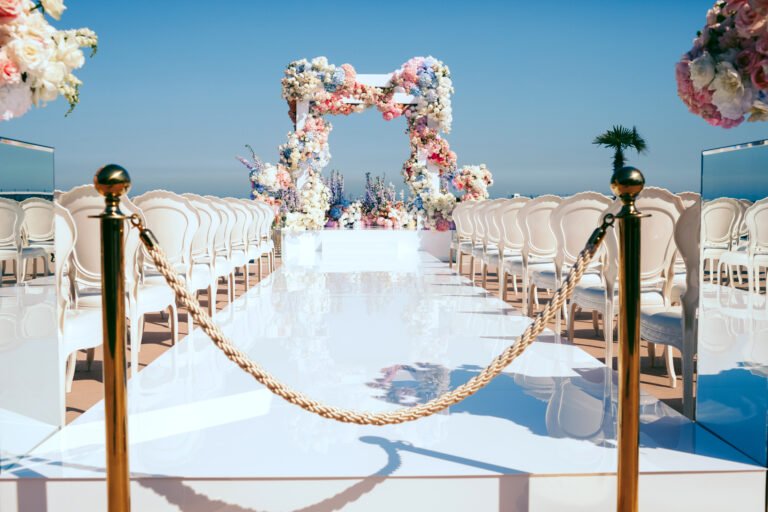 Amaizing decorated the main road for wedding  ceremony